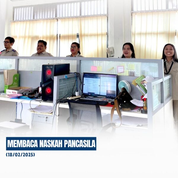 Kantor Pertanahan Kabupaten Kotawaringin Timur turut serta membacakan Naskah Pancasila