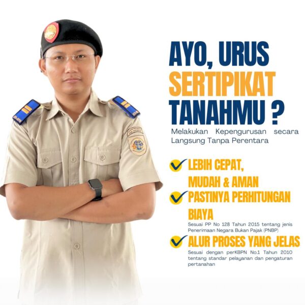Ayo Urus Sertipikat Tanahmu!!!