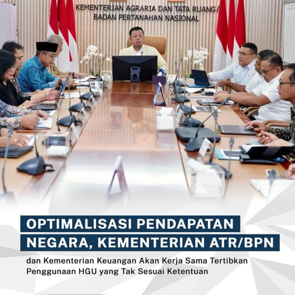 Kementerian Agraria dan Tata Ruang/Badan Pertanahan Nasional Pemanfaatan Sertipikat Hak Guna Usaha (SHGU)