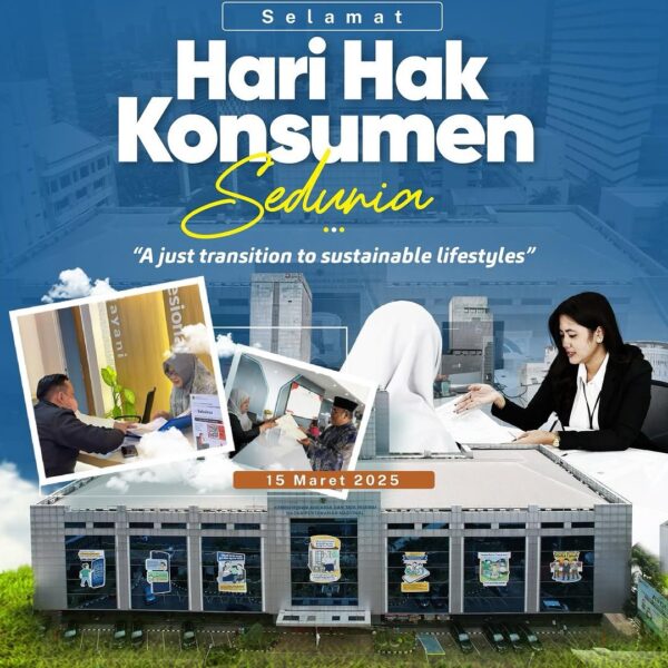 Kementerian ATR/BPN mengucapkan Selamat Hari Hak Konsumen Sedunia 2025.