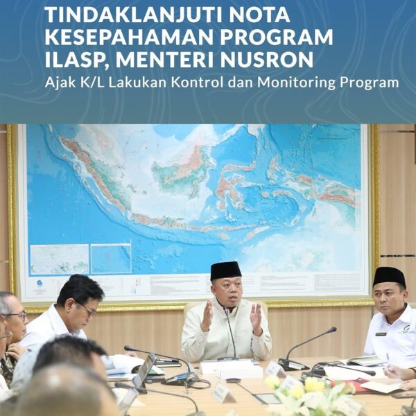 Nusron Wahid, memimpin Rapat Koordinasi (Rakor) Pelaksanaan Integrated Land Administration and Spatial Planning Project (ILASPP) Tahun 2025-2029.