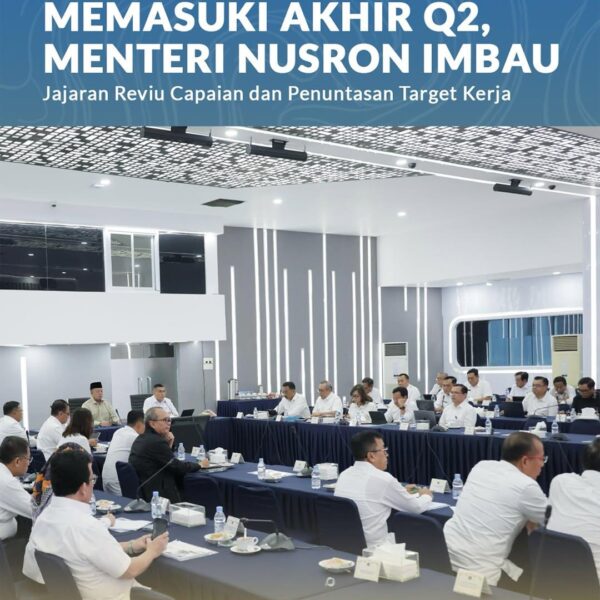 Menjelang akhir Kuartal II (Q2), Menteri Agraria dan Tata Ruang/Kepala Badan Pertanahan Nasional (ATR/BPN), Nusron Wahid, mengimbau jajaran untuk segera melakukan reviu masing-masing pencapaian program kerja
