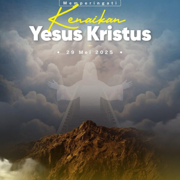 Segenap jajaran Kementerian ATR/BPN mengucapkan Selamat Memperingati Hari Kenaikan Yesus Kristus, damai sejahtera untuk bumi dan manusia.