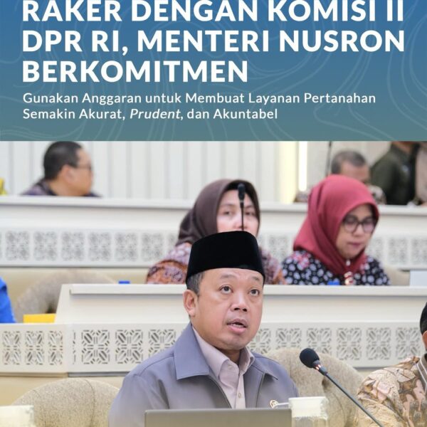 Raker dengan Komisi II Dewan Perwakilan Rakyat (DPR RI)