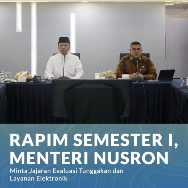 Nusron Wahid, meminta jajarannya untuk melakukan evaluasi menyeluruh terhadap tunggakan layanan pertanahan yang terjadi di berbagai Kantor Pertanahan (Kantah) di Indonesia.
