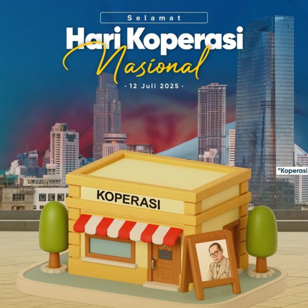 Hari Koperasi Nasional ke-78.