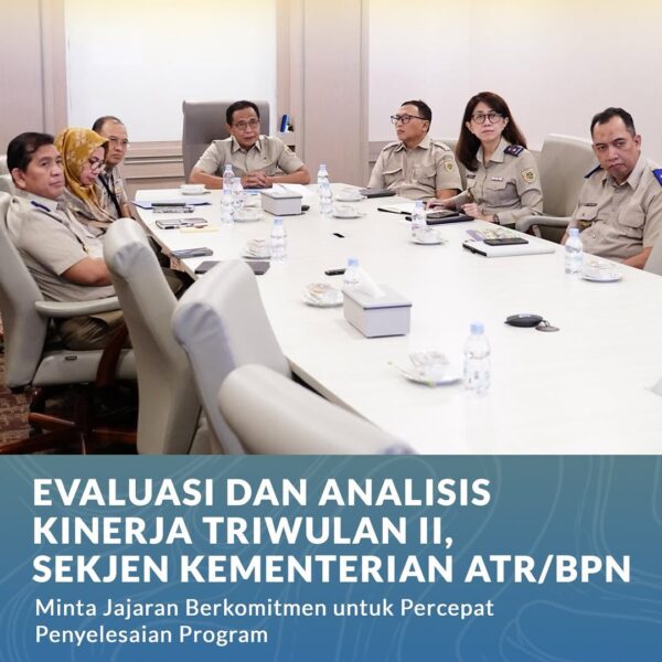 Menggelar Evaluasi dan Analisis Kinerja Program dan Kegiatan Triwulan II Tahun 2025