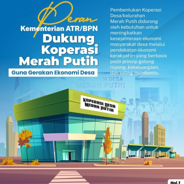 Koperasi Merah Putih merupakan bentuk komitmen pemerintah dalam mendukung meningkatkan kesejahteraan ekonomi masyarakat desa