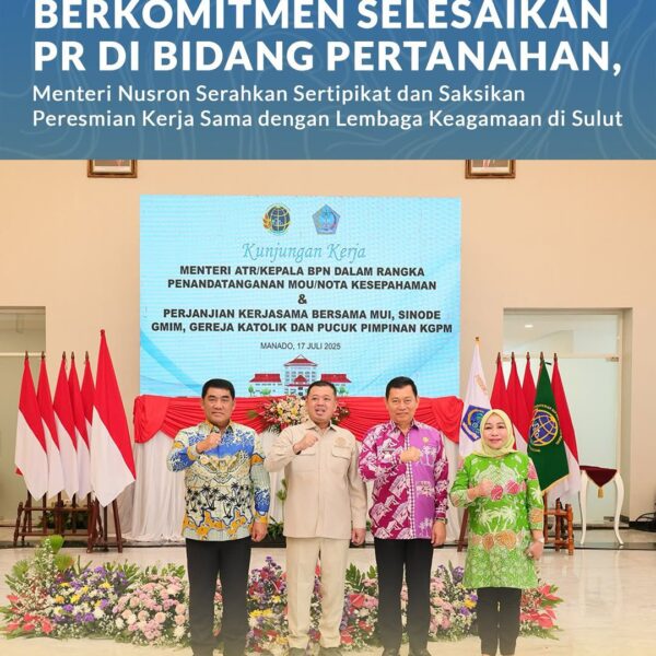 Nusron Wahid, menegaskan komitmen pemerintah untuk menyelesaikan pekerjaan rumah di sektor pertanahan, khususnya dalam masa pemerintahan Presiden Prabowo.