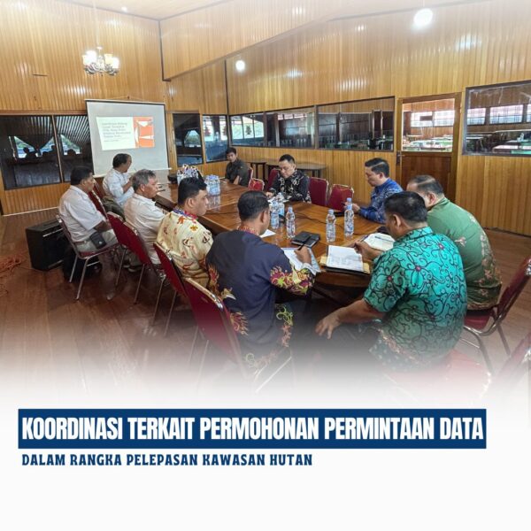 Kepala Kantor Pertanahan Kabupaten Kotawaringin Timur Di dampingi Pejabat Pengawas telah melaksanakan Koordinasi terkait permohonan permintaan Data Peta Bidang Tanah (PBT) Pendaftaran Tanah Sistematis Lengkap (PTSL)