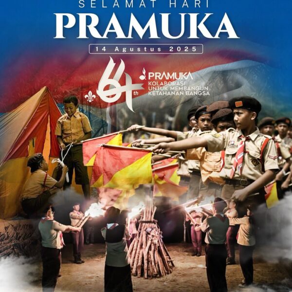 Segenap jajaran Kementerian ATR/BPN mengucapkan Selamat Memperingati Hari Pramuka.