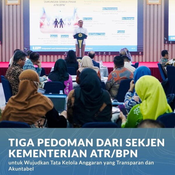 Menteri Agraria dan Tata Ruang/Kepala Badan Pertanahan Nasional (ATR/BPN), Nusron Wahid, memberikan pembinaan kepada jajaran Kantor Wilayah (Kanwil) BPN Provinsi Maluku Utara