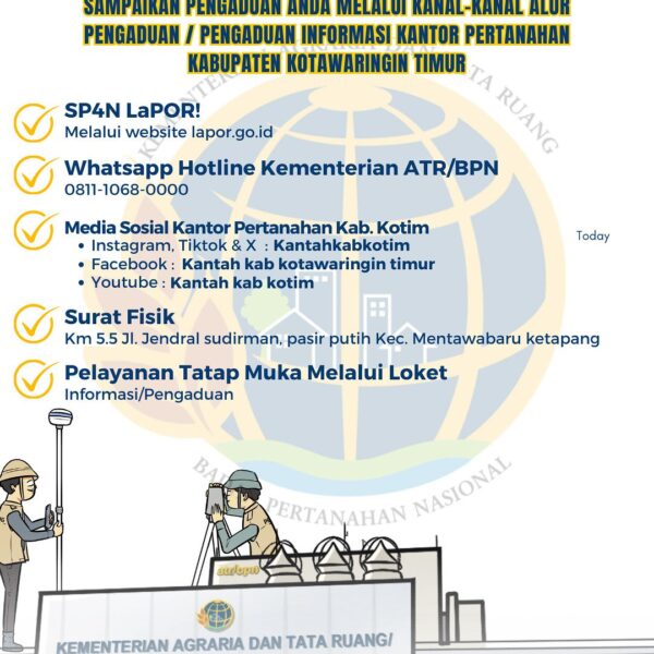 Sampaikan Pengaduan Anda Melalui Kanal-Kanal Alur Pengaduan