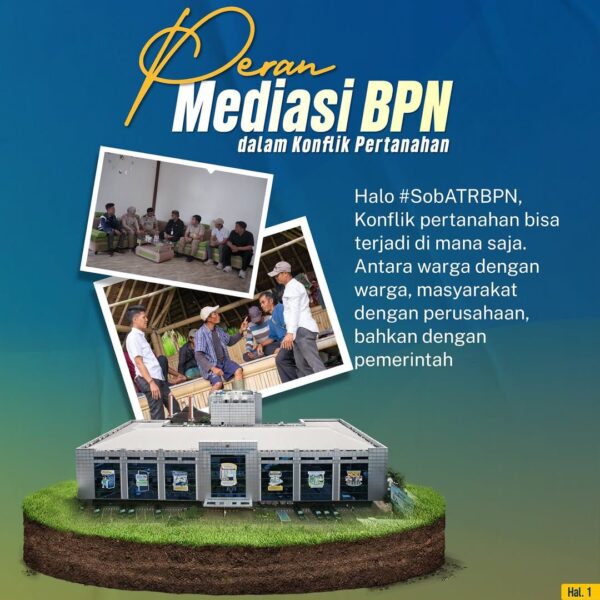 Konflik pertanahan bisa terjadi di mana saja dan kapan saja, antara warga dengan warga, masyarakat dengan perusahaan, bahkan dengan pemerintah.