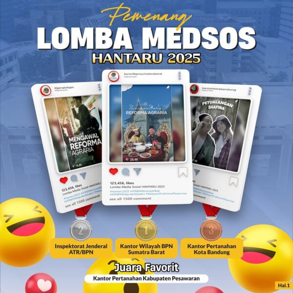 Selamat kepada para pemenang dan terima kasih atas partisipasi seluruh peserta. Sampai jumpa lagi di HANTARU tahun selanjutnya ya, Sob!🥳