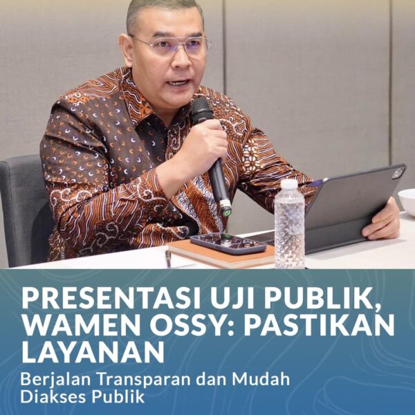 Kementerian Agraria dan Tata Ruang/Badan Pertanahan Nasional (ATR/BPN) memasuki tahap Uji Publik dan dinyatakan lolos untuk menyampaikan presentasi sebagai tahapan Monitoring dan Evaluasi (Monev) Keterbukaan Informasi Publik Tahun 2025