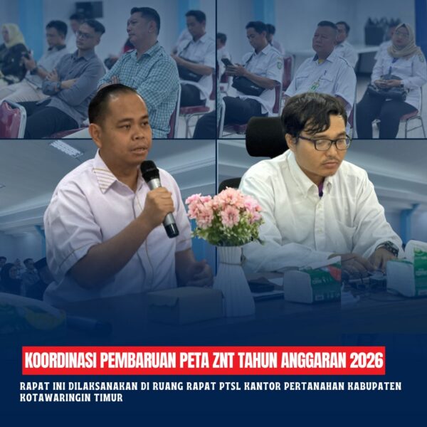 Rapat koordinasi Pembaruan Peta ZNT Tahun Anggaran 2026