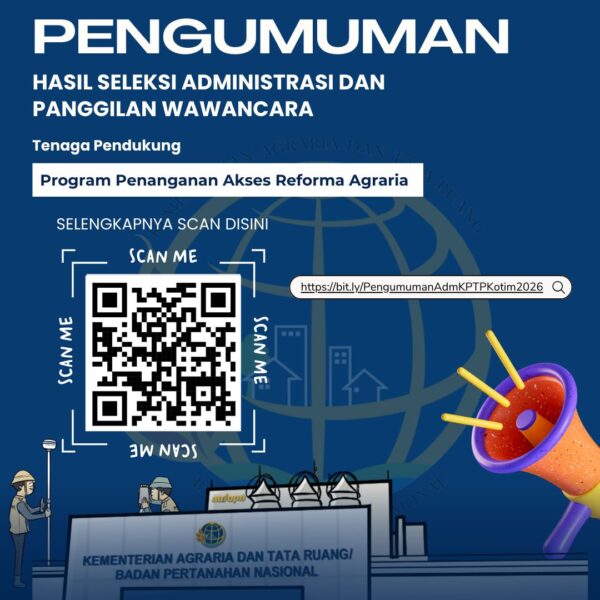 PENGUMUMAN HASIL SELEKSI ADMINISTRASI