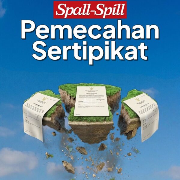 yang perlu kamu tahu bahwa, sertipikat tanah bisa dipecah!