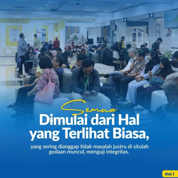 Komitmen Kementerian ATR/BPN tidak hanya tentang pelayanan, tetapi tentang menjaga kepercayaan publik.