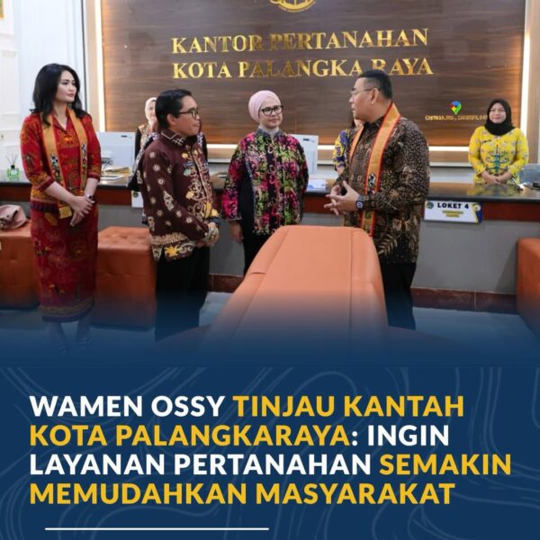 Peningkatan kualitas pelayanan pertanahan terus dilakukan untuk menghadirkan layanan yang semakin cepat, nyaman, dan memudahkan masyarakat.