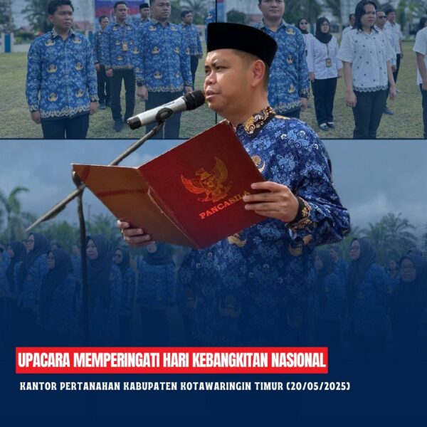 Dalam rangka memperingati Hari Kebangkitan Nasional (Harkitnas) ke-118, telah dilaksanakan upacara bendera dengan khidmat yang diikuti oleh seluruh ASN dan tenaga honorer.