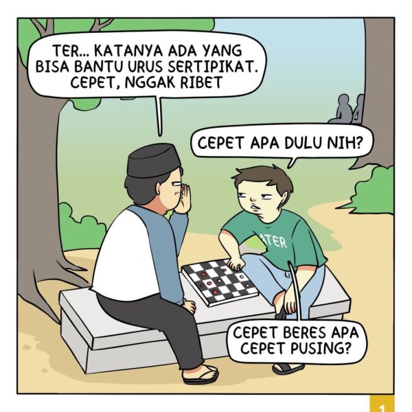 Kamu mau urus layanan pertanahan? Stop pakai calo ya!