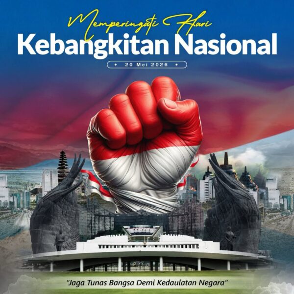 Segenap jajaran Kementerian ATR/BPN mengucapkan Selamat Memperingati Hari Kebangkitan Nasional 2026.