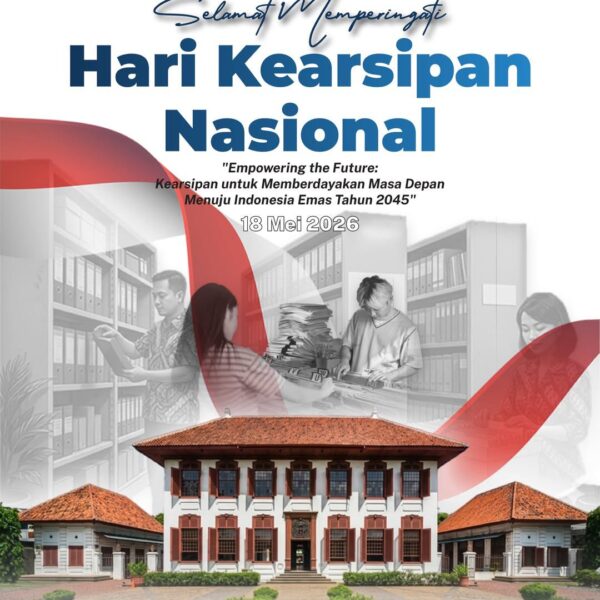Segenap jajaran Kementerian ATR/BPN mengucapkan Selamat Memperingati Hari Kearsipan Nasional Tahun 2026.