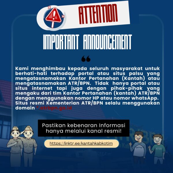 WASPADA !!! informasikan untuk selalu waspada terkait informasi palsu atau hoaks yang memicu penipuan.