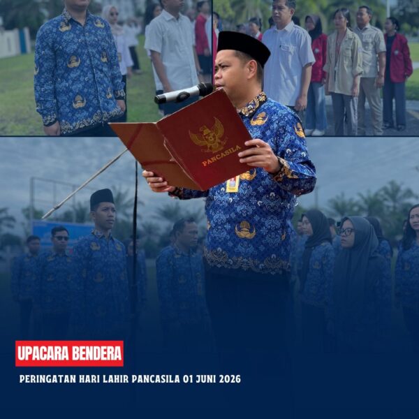 Upacara Memperingati Hari Lahir Pancasila, Selasa tanggal 2 Juni 2026