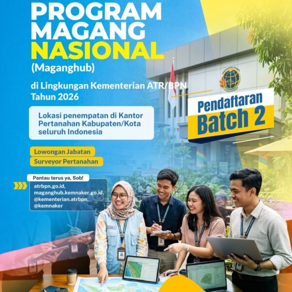Program Maganghub Tahun 2026 kembali lagi! Kabar gembira bagi para fresh graduate, pendaftaran Batch 2 kini akan dibuka kembali.